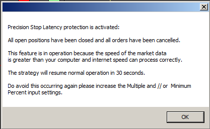 Precision Stop latency image